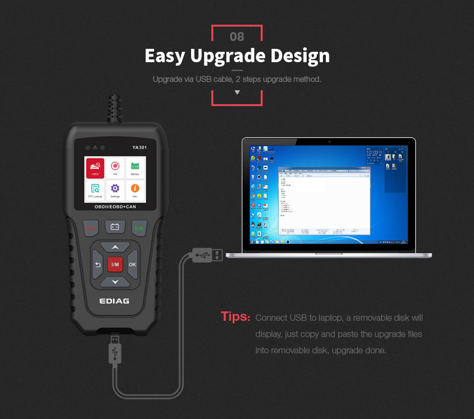 YA301 OBD CODE READER (11)