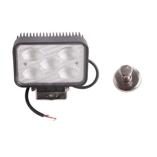 Luz de trabajo LED de inundación de 50w 12v 24v jeep todoterreno 4wd luz de trabajo de camión 6000k