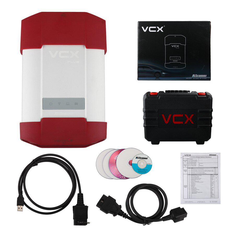 Allscanner vcx - plus multi (toyota + honda + Land Rover y Jagua v139) 3 en 1 herramienta profesional de diagnóstico y programación