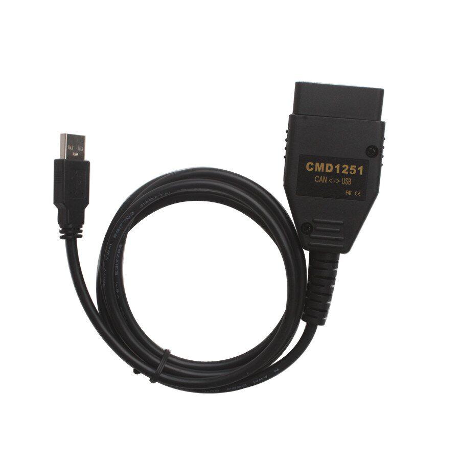 CMD puede Flasher v1251 CMD edc16 puede Flasher v1251 cable de conector de diagnóstico de automóviles USB chip ECU ajuste herramienta de diagnóstico