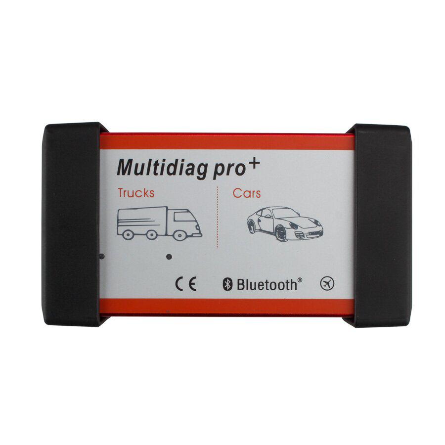 V2017.01 nuevo diseño multiliag CDP +, para automóviles / camiones y obd2 con bluetooth y tarjetas de memoria de 4 GB