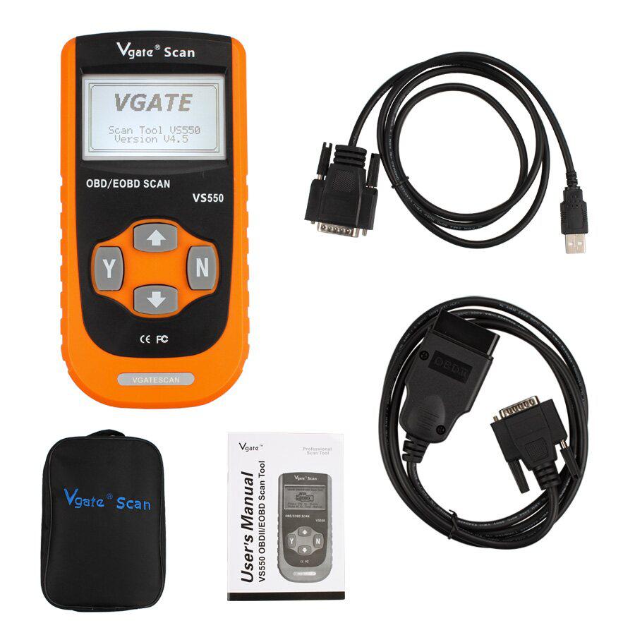 Vs550 vgatescan OBD / eobd detector de fallas