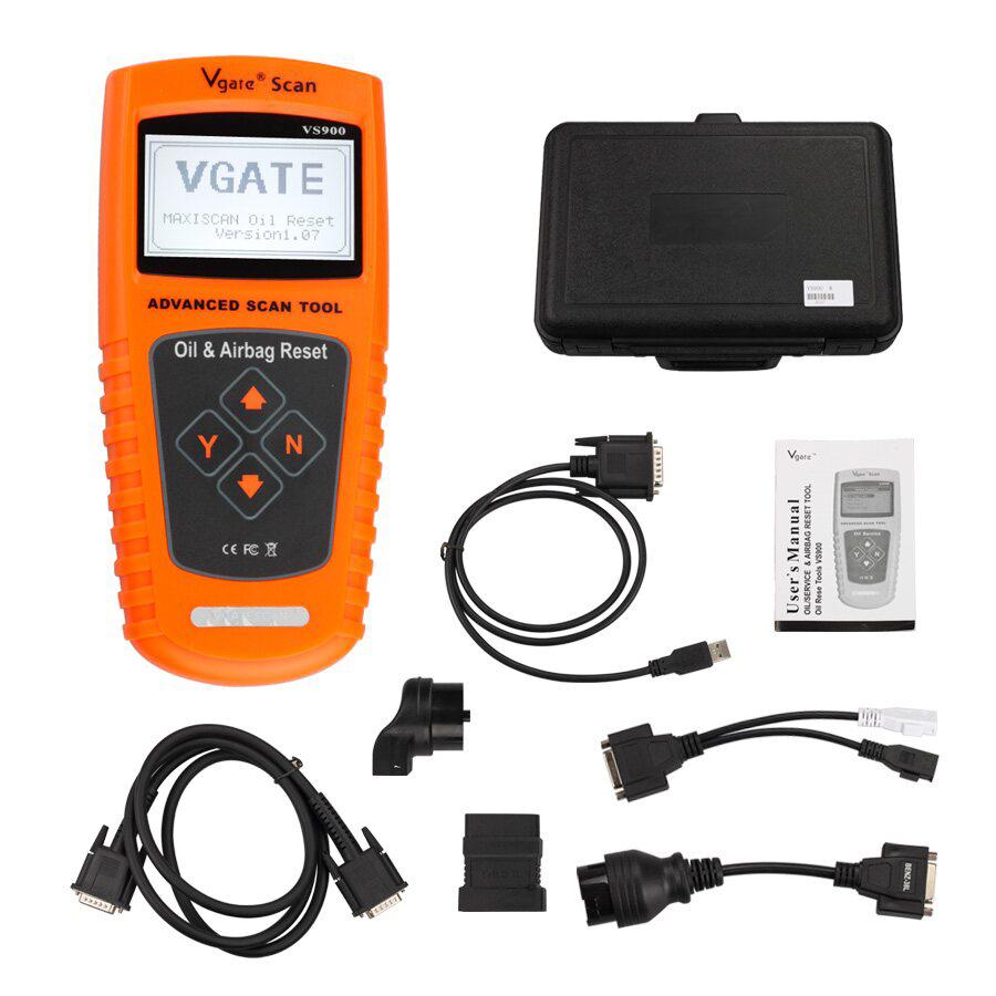 Vs900 vgate Oil / repair and airbag restart Tool