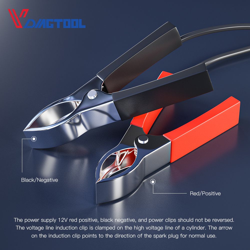 Herramienta de diagnóstico automático de cronometraje de la pistola de cronometraje de encendido de automóviles y motocicletas de 12v, detector de frecuencia de la lámpara, herramienta de mantenimiento de automóviles