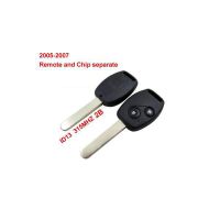 Remote Key 2 Button and Chip Separate ID:13 (315MHZ) For 2005-2007 Honda 10pcs/lot