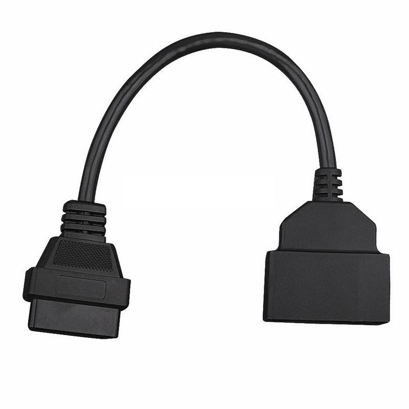 TOYOTA 22pin to 16pin OBD1 to OBD2 Connect Cable 