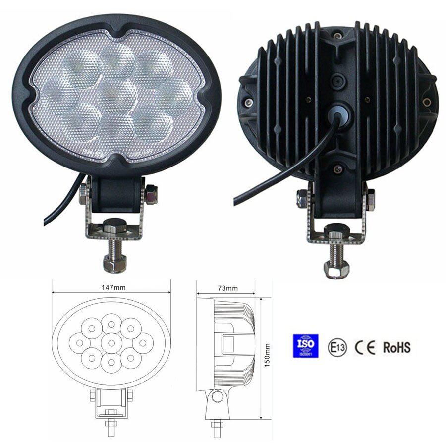 Focos / focos de 27w jeep todoterreno LED ip67 12v 24v