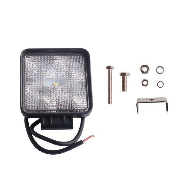 15W 12V 24V 범광 LED 작업등 크로스컨트리 범광 지프 IP67 2개