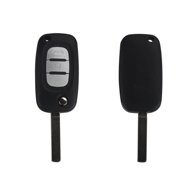 3 Button 433MHZ Remote Control Key Folded With 46 Chip for Re-nault