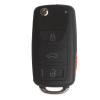 Clave de control remoto id46 de 3 botones 433mhz para Volkswagen Touareg 2008