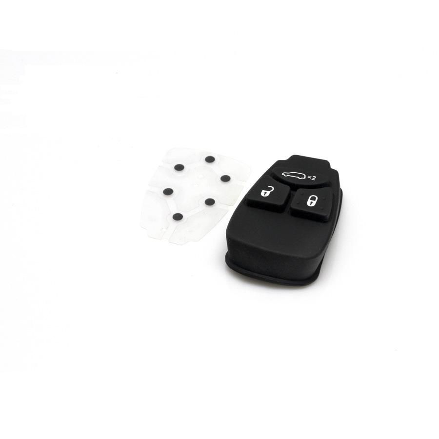 3 Button Remote Key Rubber( Small Button) For Chrysler 5pcs/lot