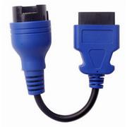 Cable OBDII de 38 a 16 agujas de alta calidad para herramientas de diagnóstico de camiones Iveco - versión azul
