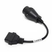 Promotion 38Pin to 16Pin OBDII Cable For IVECO Trucks Diagnostic Tool-Black Version