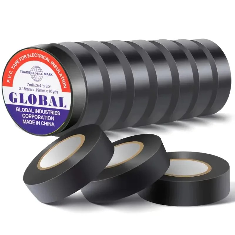 50m high-temperature resistant black rubber 
