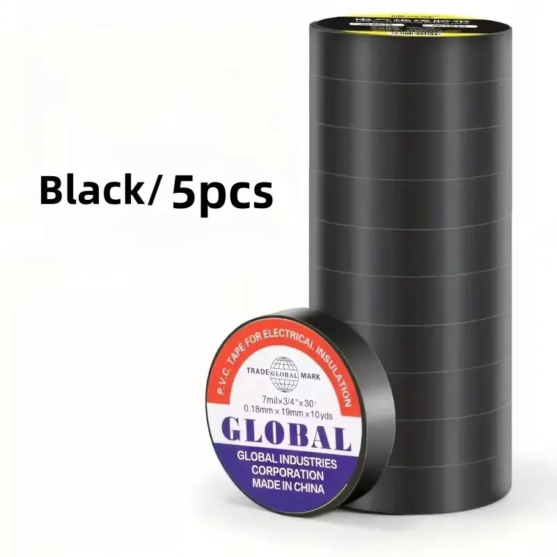 50m high-temperature resistant black rubber 