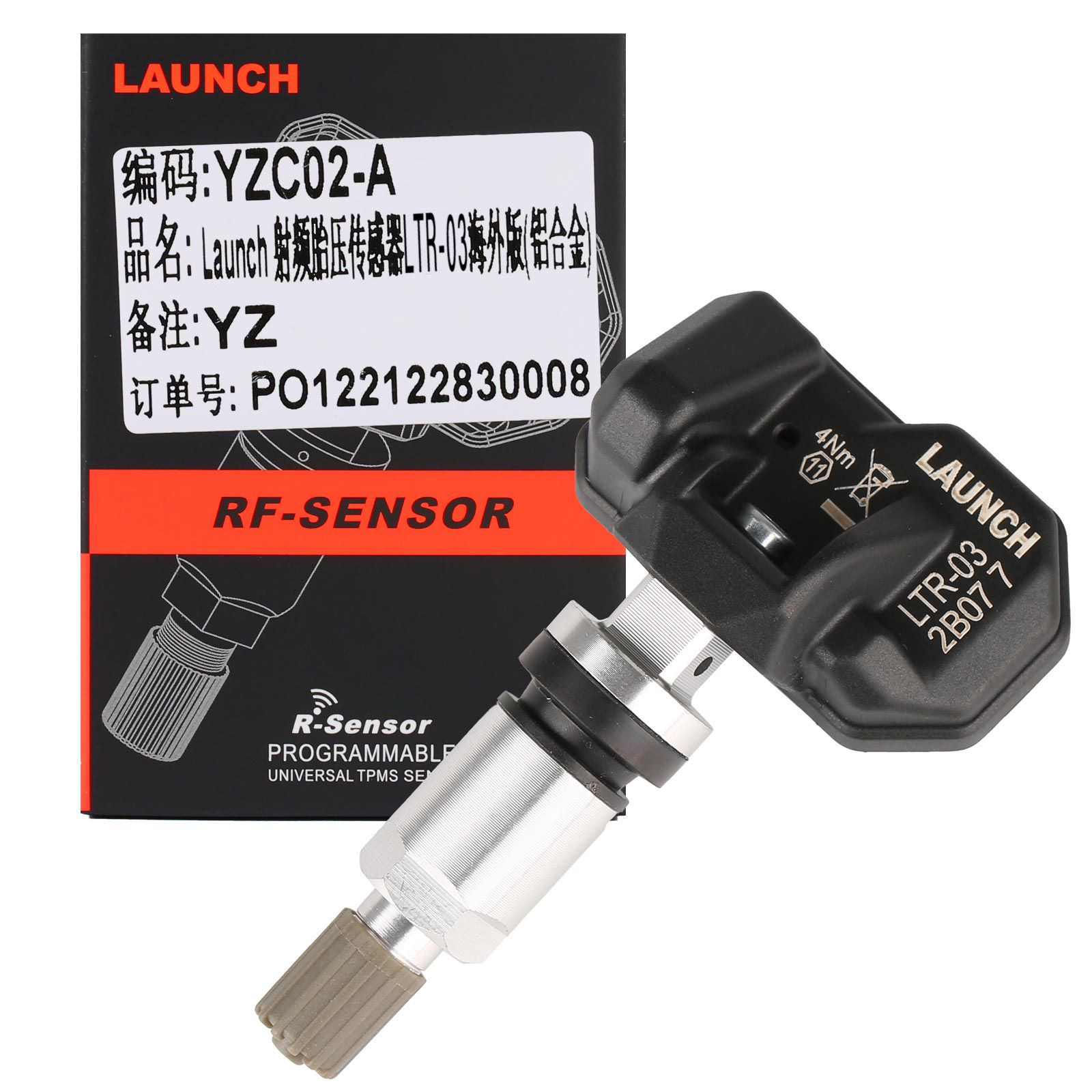 50pcs 구매 시작 LTR-03 RF 센서 315MHz & 433MHz TPMS 센서 도구 금속 & 고무 무료 시작 i-TPMS 휴대용 TPMS 서비스 도구를 얻으십시오