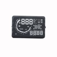 신형 5.5인치 LED OBD-II 헤드업 모니터 과속 경고 S5