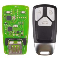 5pcs Xhorse XSMA41EN MLB Remote Key A.D A4 Model 3 Buttons Complete Key work with MLB / VVDI2 / Key Tool Plus