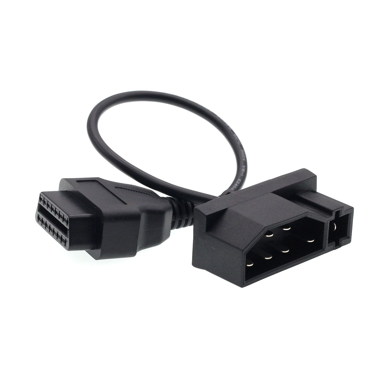 Cable de adaptación de diagnóstico de alta calidad de 7 Pines obd1 a obd2 OBDII de 16 Pines para Ford