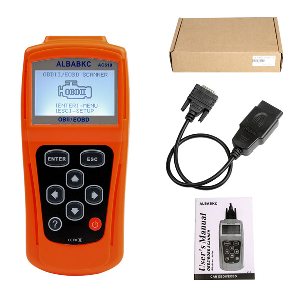 ALBABKC AC619 Auto Fault Detection Clear the Instrument Diagnostic Scan Tool