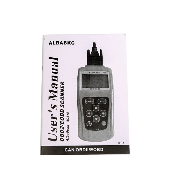 ALBABKC AC619 Auto Fault Detection Clear the Instrument Diagnostic Scan Tool