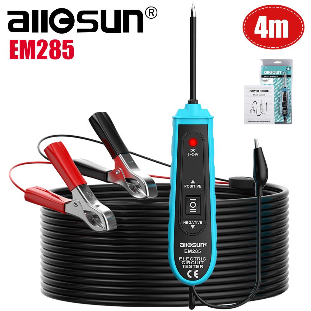 All-Sun EM285 Power Probe Car Electric Circuit Tester Automotive Tools 6-24V DC