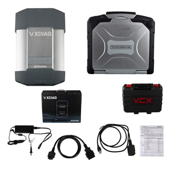 WIFI VXDIAG MULTI Diagnostic Tool For Porsche PIWS2 Tester II V18.10 & LAND ROVER JLR With CF30 Laptop