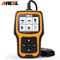 ANCEL AD410 OBD2 스캐너 코드 리더기 지원 전체 OBDII/EOBD 기능 자동 OBD 2 스캐너 자동 진단 도구 무료 업그레이드