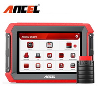 ANCEL DS600 자동차 스캐너 전문 ECU 코딩 DPF TPMS IMMO AF 조정 OBD2 양방향 제어 진단 도구