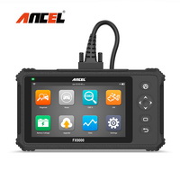 Ancel FX9000 OBD2 자동차 스캐너 전문 OBD 2 자동차 도구 모든 시스템 SRS TPMS TPS DPF IMMO ODB2 진단 도구 재설정