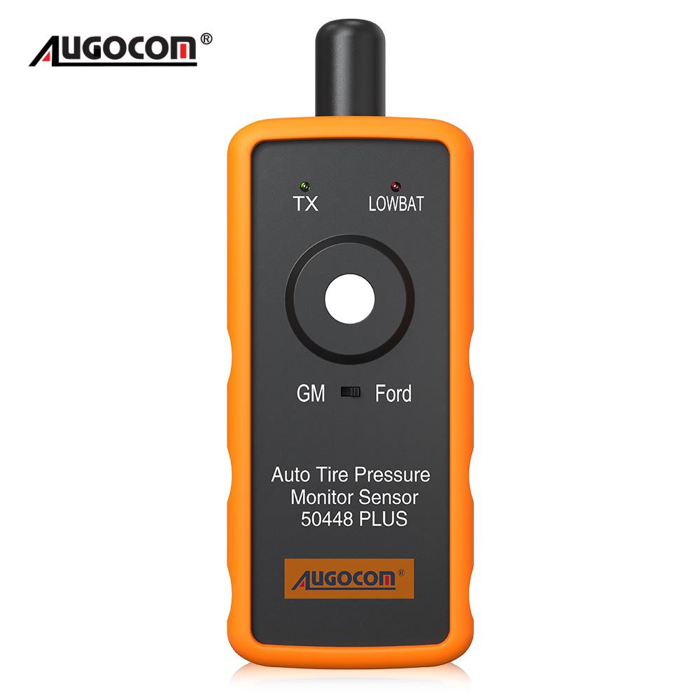 AUGOCOM 자동차 타이어 압력 모니터 센서 50448 Plus 2in1 TPMS 활성화 도구, GM 및 Ford용