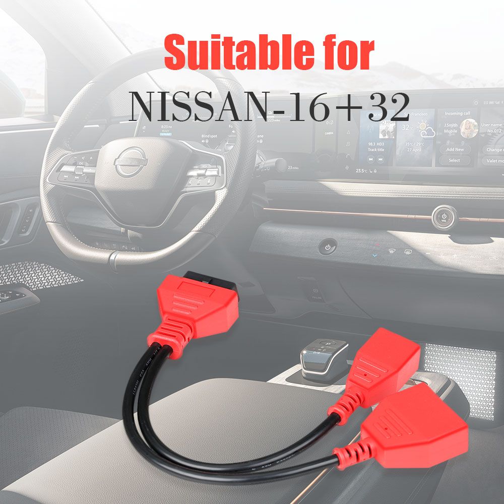 Nissan Sylphy 키 추가 암호가 필요 없는 Autel 16+32 게이트웨이 어댑터는 IM608/IM508/Lonsdor K518과 함께 사용됩니다.