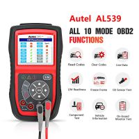 Original Autel AutoLink AL539 OBDII/CAN Scan Tool Update Online Multi Language Support