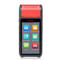 Autel MaxiBAS BT608E OBD2 스캐너 내장형 프린터 터치스크린 배터리 테스터 전기 시스템 분석기 12V 100-3000 CCA 로드 테스터