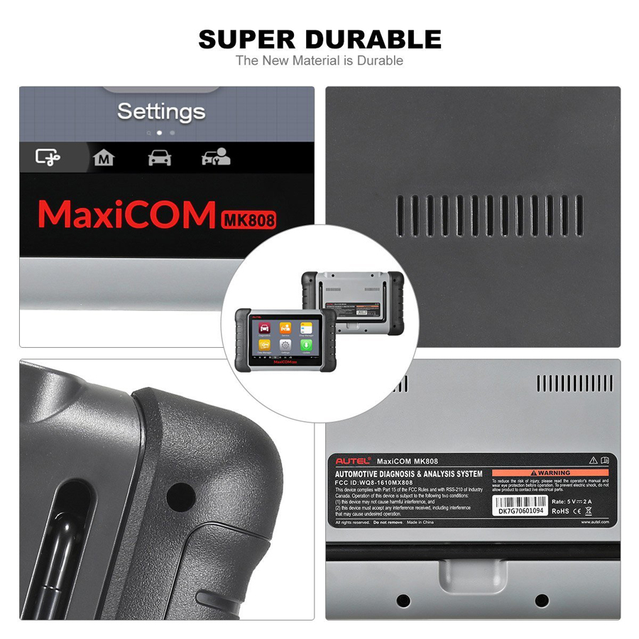 Original Autel MaxiCOM MK808 MK808Z All System Diagnostic Tablet With 25 Special Functions Multi-Language