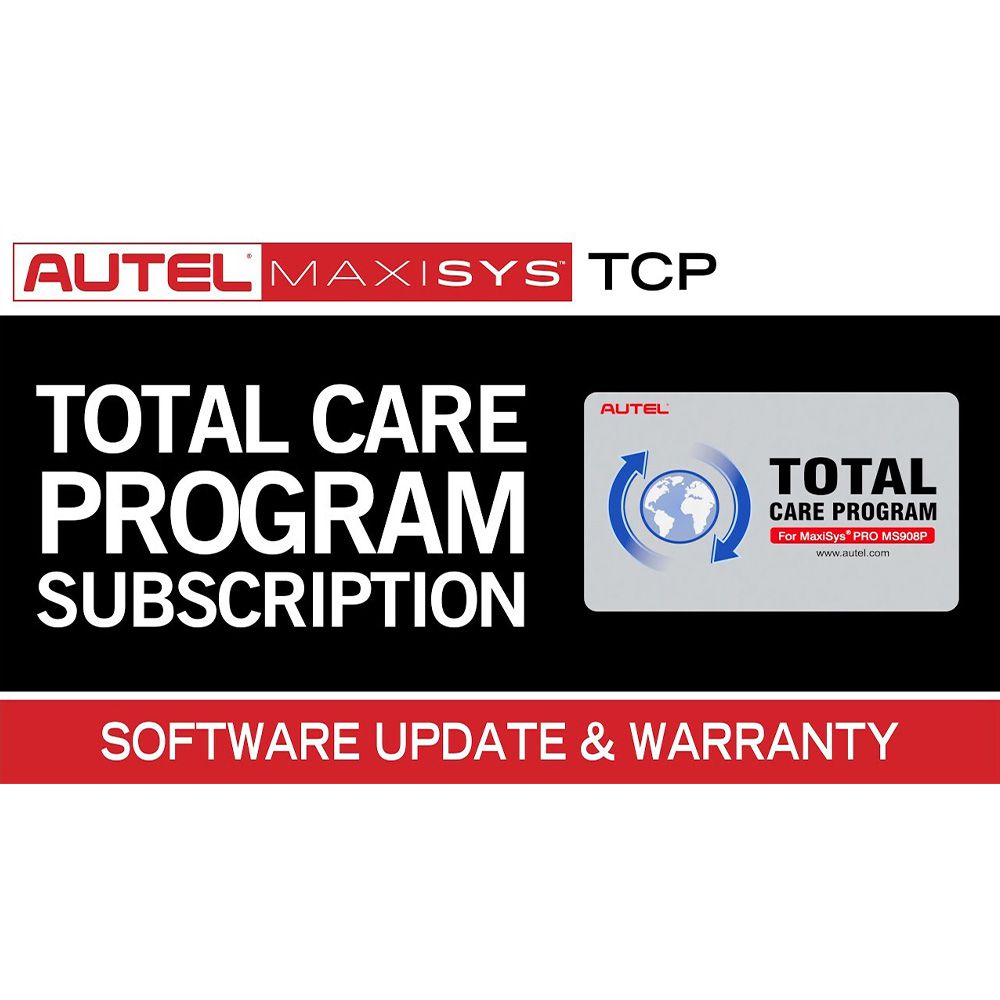 Autel MaxiCOM MK908P One Year Update Service (Total Care Program Autel) (Subscription Only)