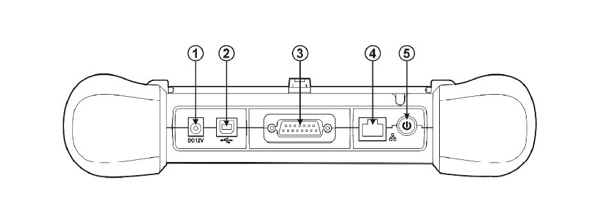 Descripción de los componentes de autoel maxidas ds708