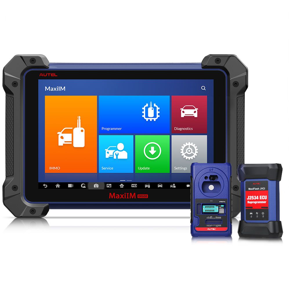 Original Autel MaxiIM IM608 Key Programmer Full Version Plus APB112 Smart Key Simulator and G-BOX2