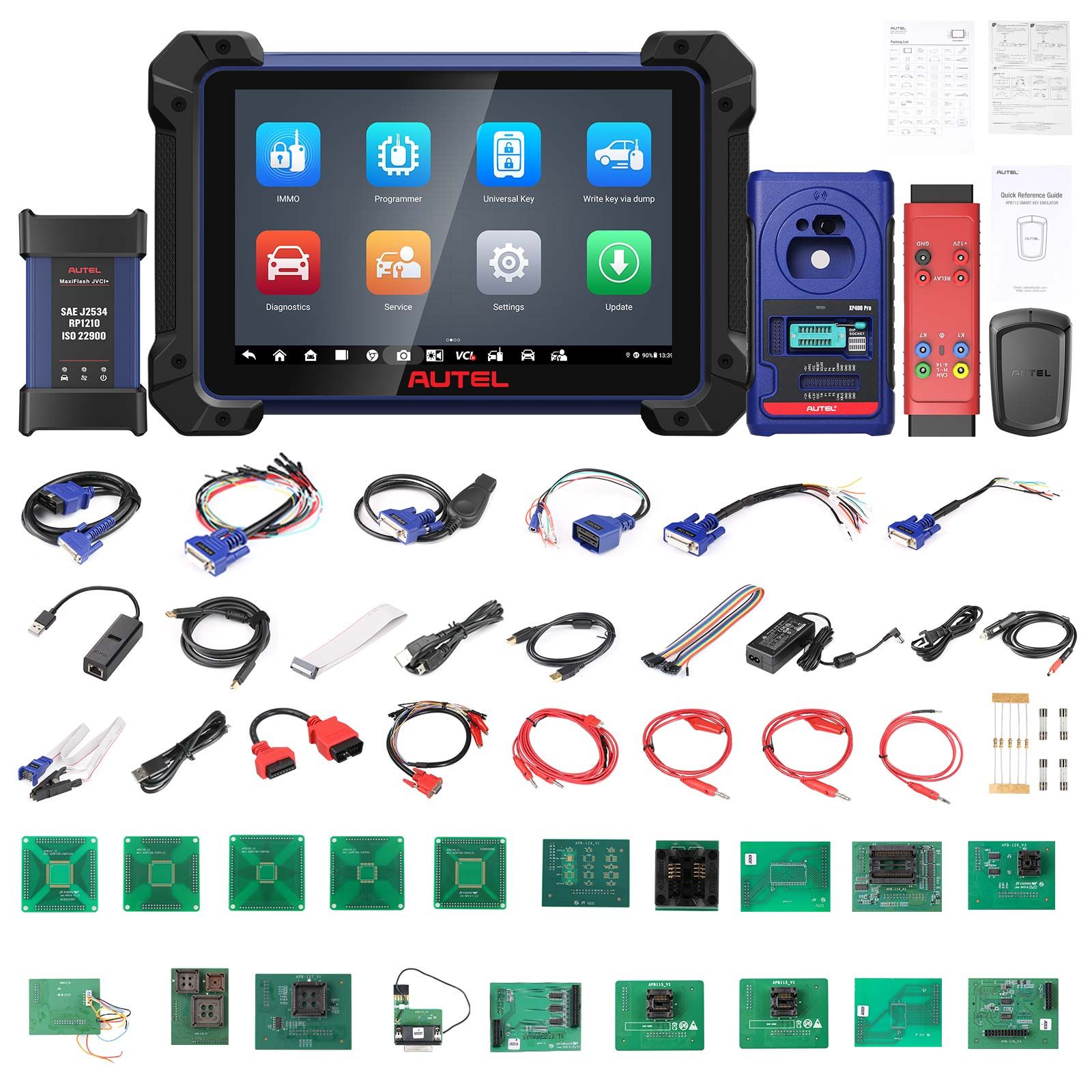 2025 Autel MaxiIM IM608 PRO II (Autel IM608 II) Full Kit with JVCI+ Plus IMKPA Accessories Get Free G-Box3 APB112