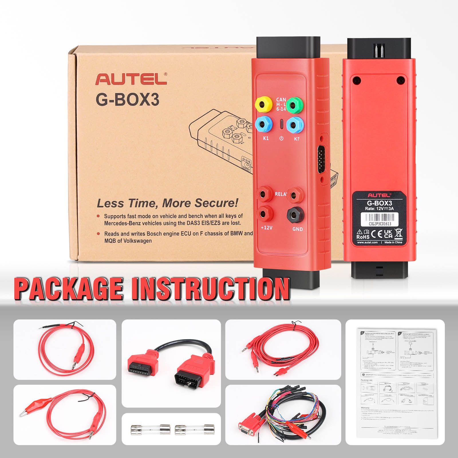 2025 Autel MaxiIM IM608 PRO II (Autel IM608 II) Full Kit with JVCI+ Plus IMKPA Accessories Get Free G-Box3 APB112