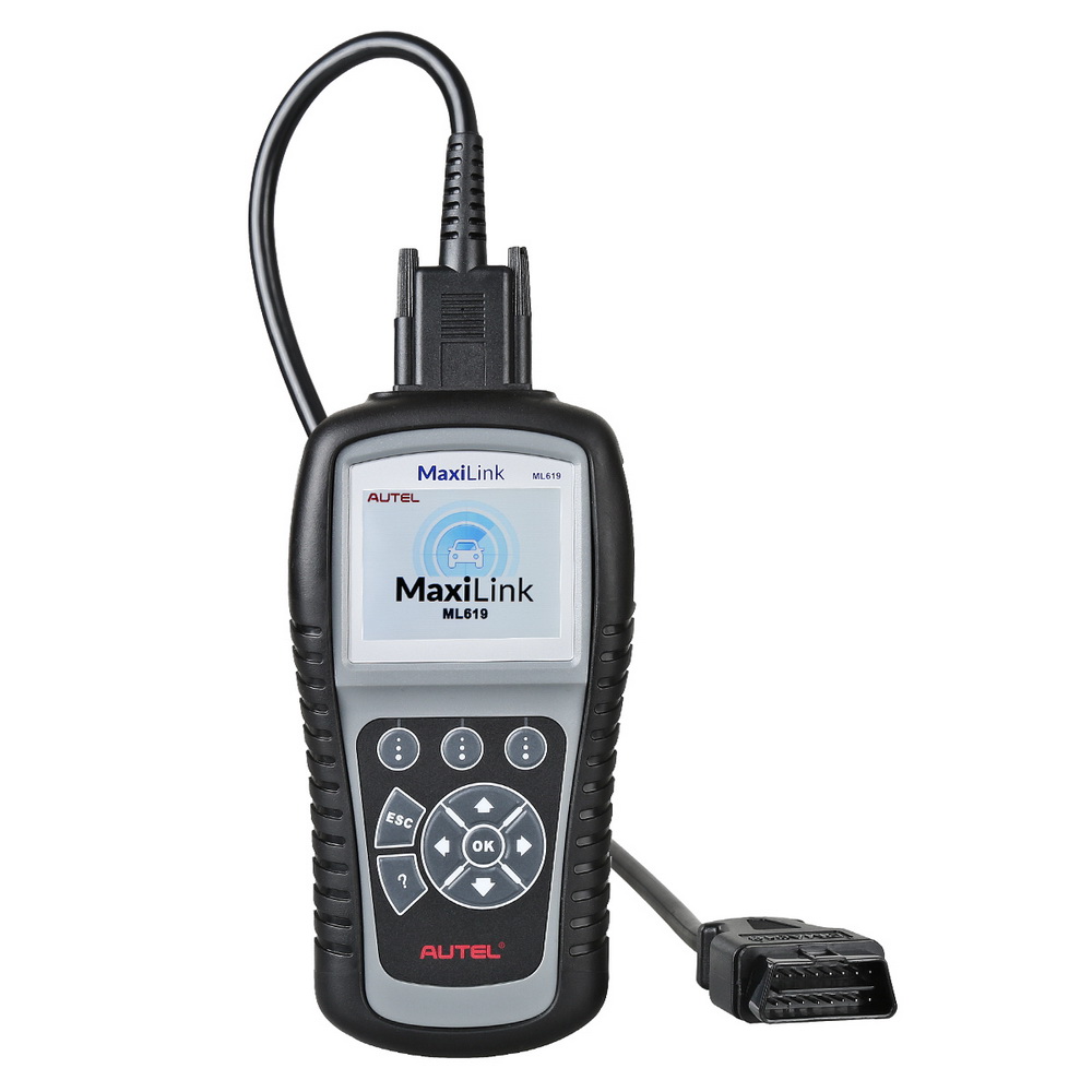 Autel MaxiLink ML619 Automotive ABS SRS Diagnostic Scanner OBD Fault Code Reader 