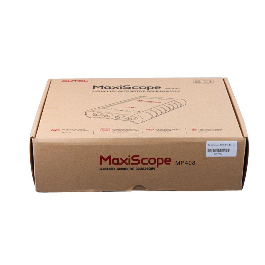 Autel MaxiScope MP408 4채널 자동차 오실로스코프 기본 키트는 Maxisys 도구와 함께 제공됩니다.