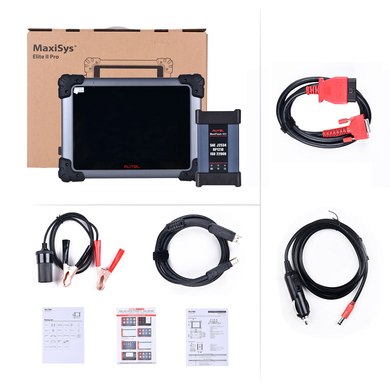 2025 Autel MaxiSys Elite II Pro Diagnosis & AutoScan 2.0 with J2534 ECU Programming Coding, 38+service MS909/MS919/Ultraの新しいバージョン