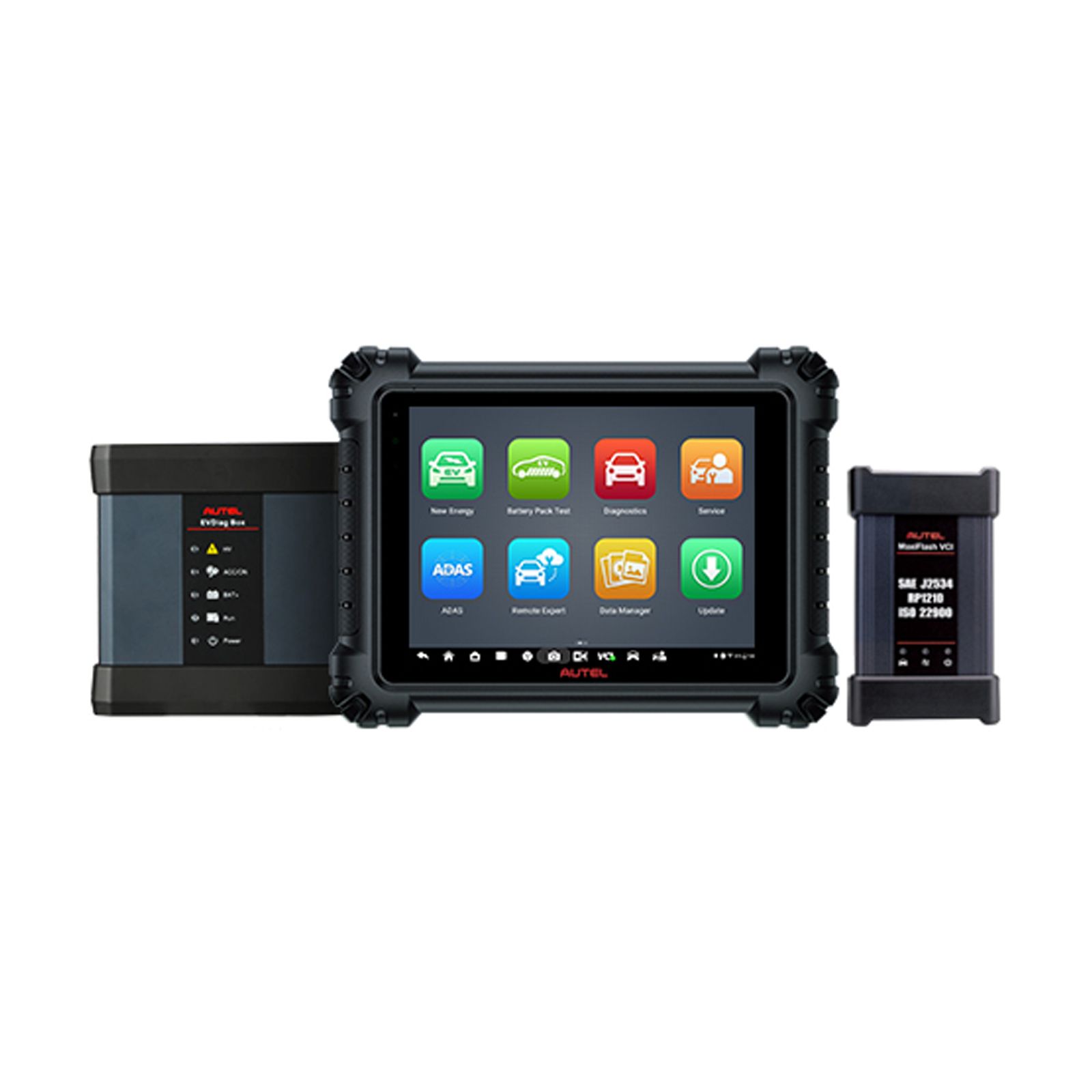 2025 Autel Maxisys MS909EV Electric & Hybrid Vehicle Diagnostic Scanner Bundle - MaxiFlash VCI/J2534, High-Voltage & Battery Pack Analysis, ECU Coding