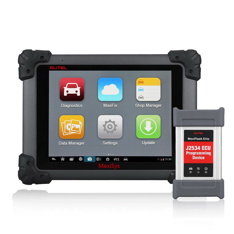 100% 오리지널 Autel MS908P MaxiSys MS908s Pro Wifi OBD 전체 시스템 진단 및 J2534 MaxiFlash Elite