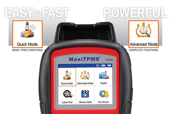 원래 Autel MaxiTPMS TS508 TPMS 수리 도구