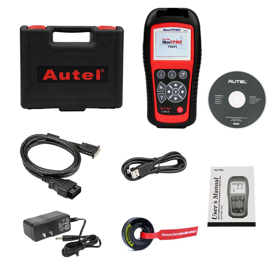  Autel MaxiTPMS TS601 TPMS Diagnostic and Service Tool Free Update Online Lifetime