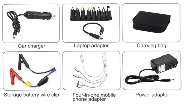 Fuente de alimentación de arranque del saltador automático de emergencia - 15000mah 5