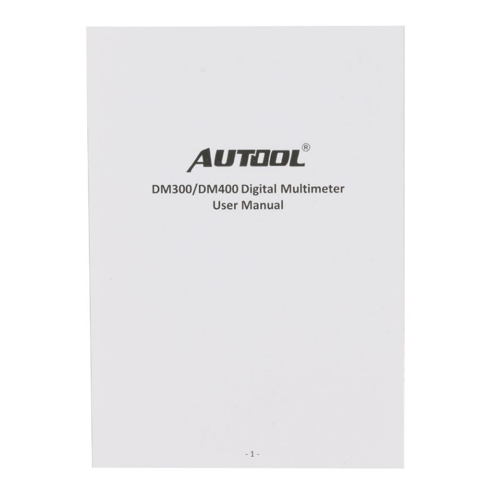 AUTOOL DM400 디지털 멀티미터