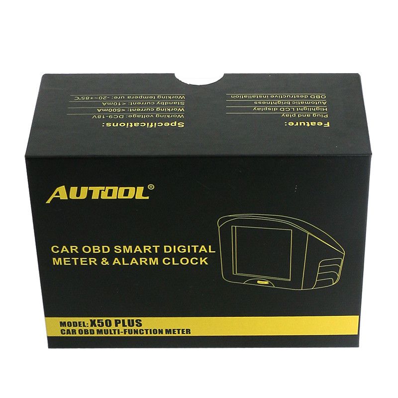 AUTOOL X50 Plus 다기능 차량용 OBD 스마트 디지털 계기